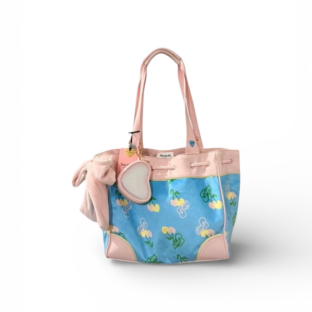 Juicy Couture Retro Juicy Daydreamer Cherry Gelato Tote TikTok Viral Pink Y2K